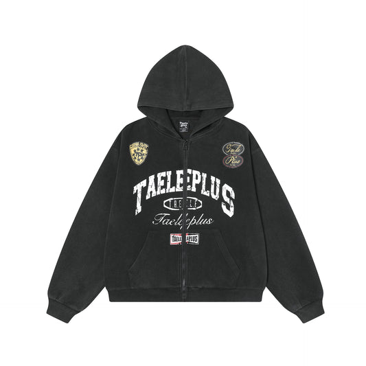 Black hoodie zip up