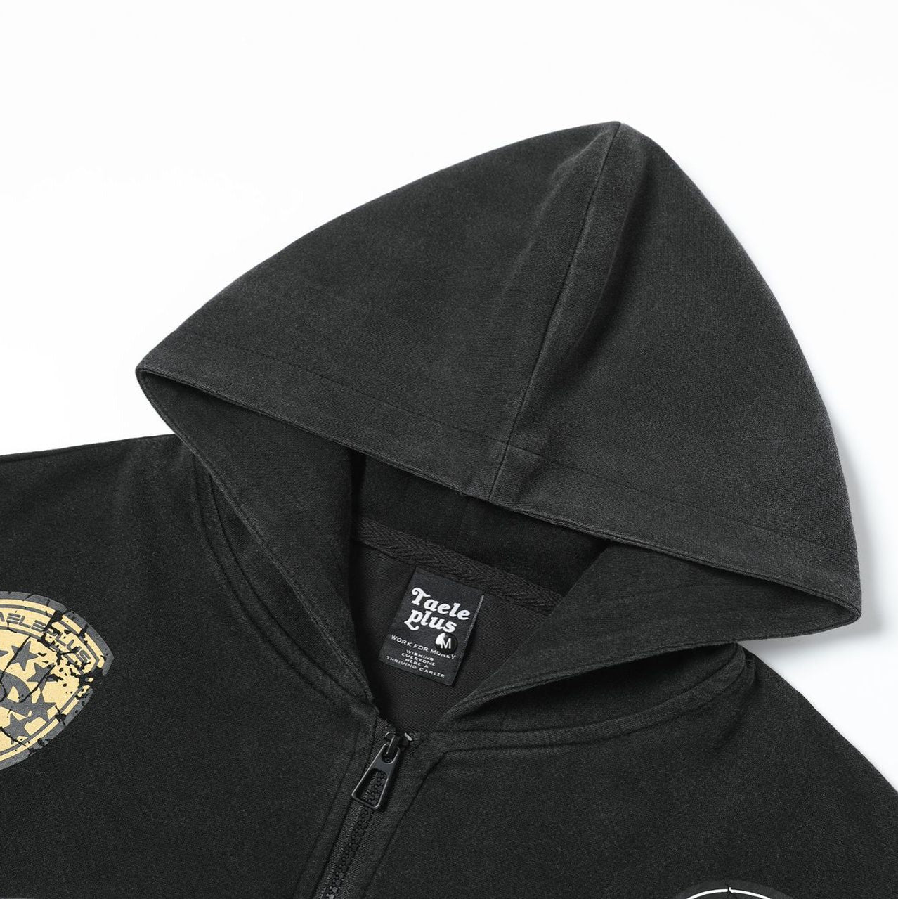 Black hoodie zip up